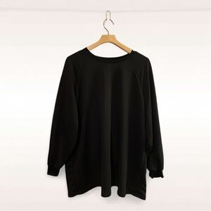 Shein Curve Women's Bow Back Sweatshirt